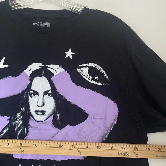 Olivia Rodrigo  T-shirt Size M Black Purple Graphic Concert Official Merch - Picture 4 of 5